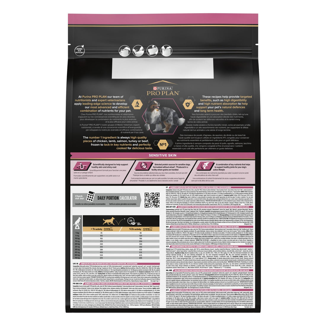 Proplan Orta Irk Yetişkin Köpek Somonlu Mama 3 Kg