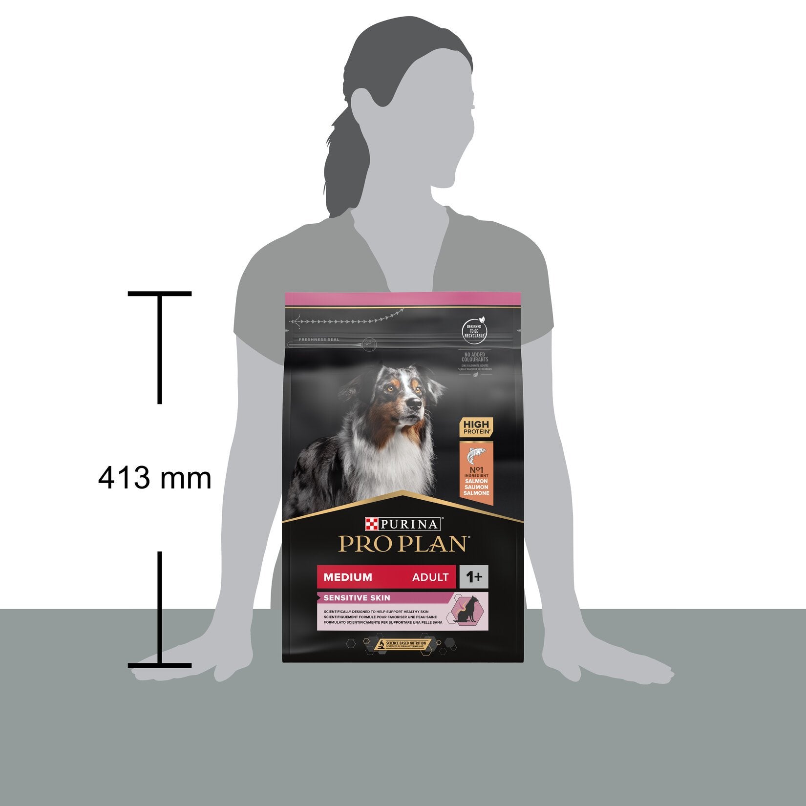 Proplan Orta Irk Yetişkin Köpek Somonlu Mama 3 Kg